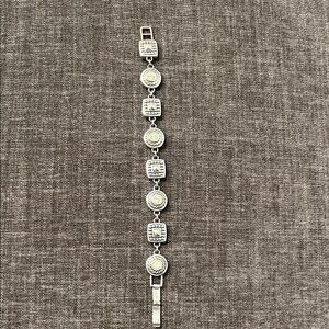 Brighton Elegant Silver and Gold Bracelet